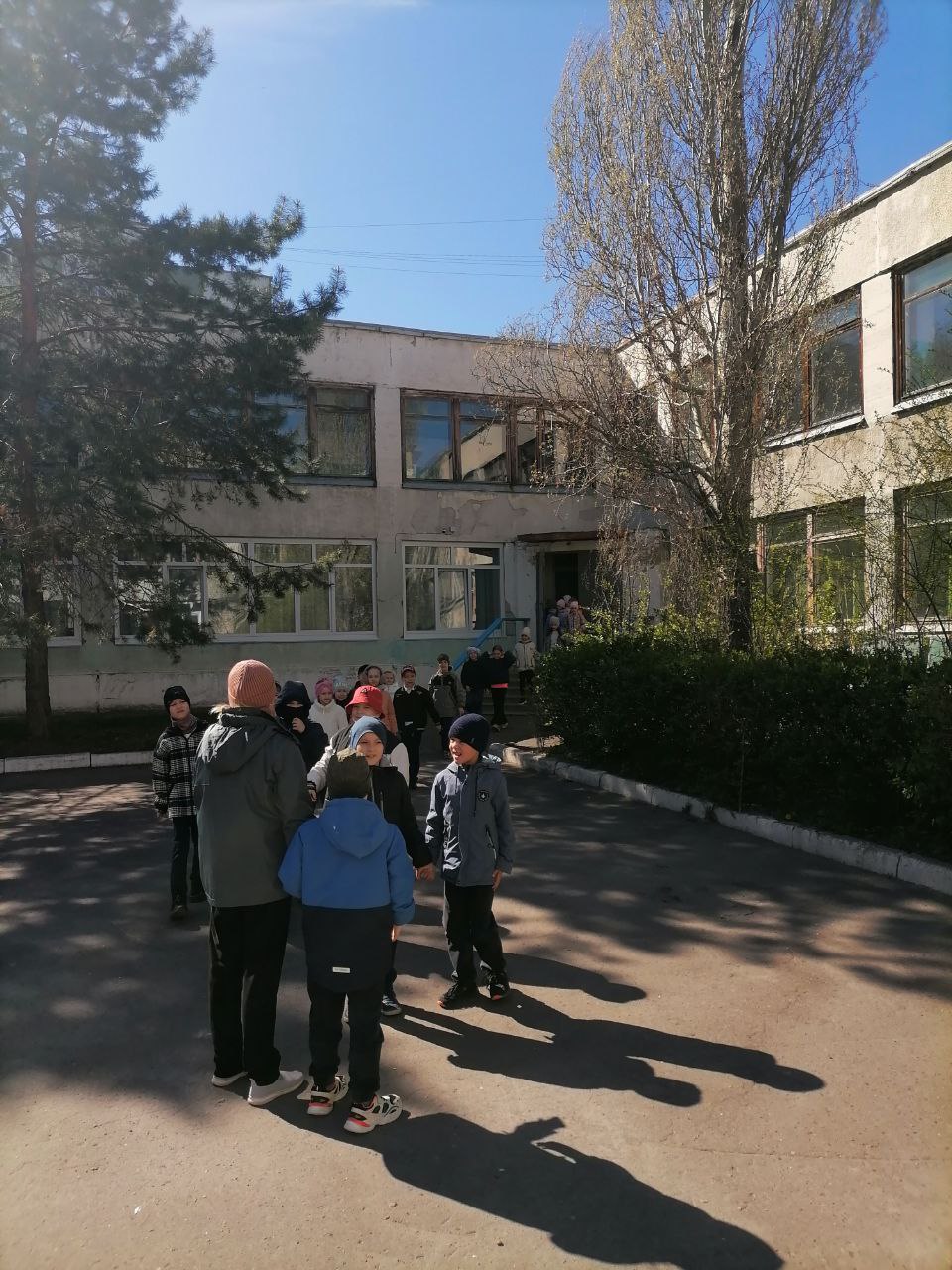 Урок по пожарной безопасности.